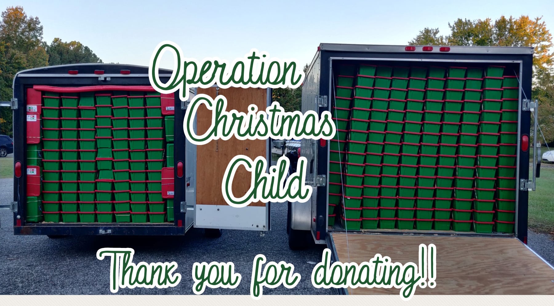 OCC packed shoeboxes – wording